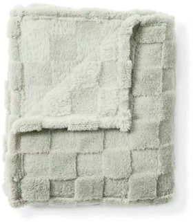 Soft+Check+Throw+-+Seagrass