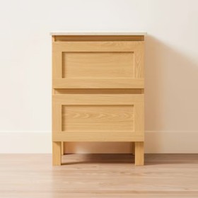 Bailey+Bedside+Table+-+Oak+Look