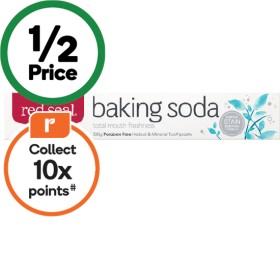 Red-Seal-Baking-Soda-Toothpaste-100g on sale