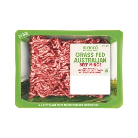 Macro+Australian+Grass+Fed+Beef+Mince+500g