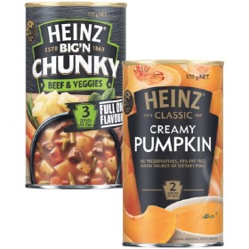 Heinz-Classic-or-Chunky-Soup-520-535g on sale
