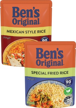 Bens-Original-Flavoured-Rice-240250g-Selected-Varieties on sale