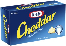 Kraft-Cheddar-Cheese-500g on sale