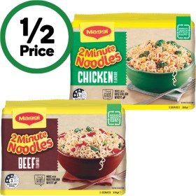 Maggi+2+Minute+Noodles+345-395g+Pk+5