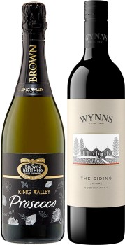 Brown-Brothers-Prosecco-or-Wynns-The-Siding-Coonawarra-750mL-Varieties on sale