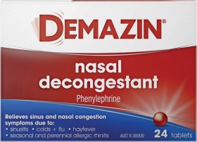 Demazin-Nasal-Decongestant-24-Tablets on sale