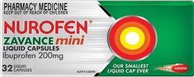 Nurofen+Zavance+Mini+32+Liquid+Capsules