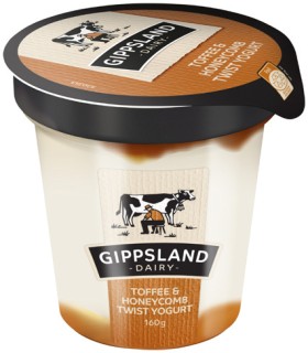 Gippsland+Dairy+Yogurt+160g+Selected+Varieties