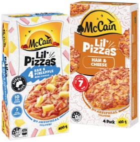 McCain+Lil%26rsquo%3B+Pizzas+380%E2%80%91400g+Selected+Varieties