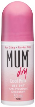 Mum+Dry+Anti%E2%80%91perspirant+Deodorant+50mL+Selected+Varieties