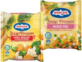 Birds+Eye+Snap+Frozen+Vegetables+500g+Selected+Varieties