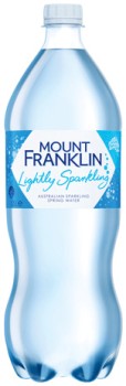 Mount+Franklin+Lightly+Sparkling+Water+1.25+Litre+Selected+Varieties