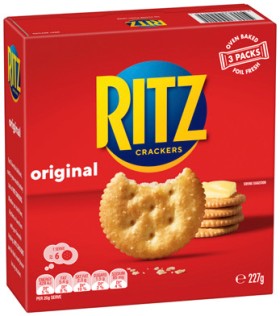 Ritz+Crackers+155-250g+Selected+Varieties