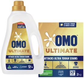 OMO+Expert+Laundry+Liquid+2+Litre%2C+Powder+2kg+or+Capsules+28+Pack+Selected+Varieties