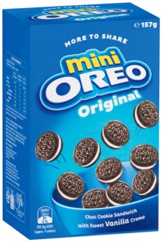 Oreo+Mini+Cookies+157g+Selected+Varieties