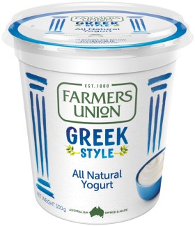 Farmers+Union+Greek+Style+Yogurt+500g+Selected+Varieties