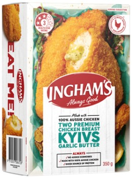 Ingham%26rsquo%3Bs+Garlic+Butter+Chicken+Breast+Kyivs+350g
