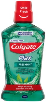 Colgate+Plax+Mouthwash+500mL+Selected+Varieties
