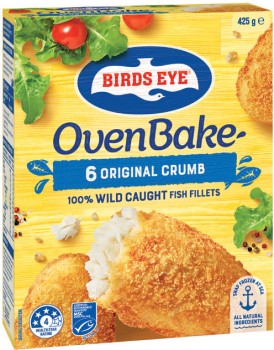 Birds-Eye-Oven-Bake-Fish-Fillets-425g-Selected-Varieties on sale