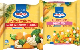 Birds-Eye-Snap-Frozen-Vegetables-500g-Selected-Varieties on sale