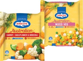 Birds-Eye-Snap-Frozen-Vegetables-500g-Selected-Varieties on sale