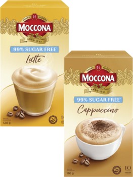 Moccona+99%25+Sugar+Free+Coffee+Sachets+10+Pack