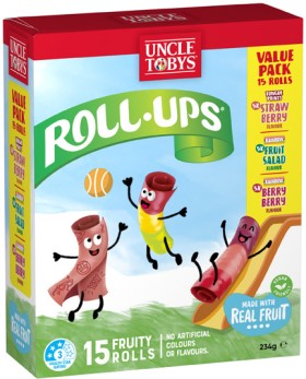 Uncle+Tobys+Roll+Ups+Value+Pack+234g