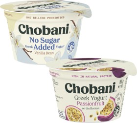 Chobani+Greek+or+Greek+No+Sugar+Added+Yogurt+150g-160g