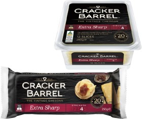 Cracker+Barrel+Cheese+Block+or+Slices+250g