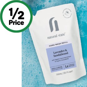 Natural-State-Hand-Wash-Refill-700ml on sale