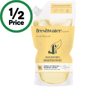 Freshwater-Farm-Hand-Wash-Refill-Pouch-1-Litre on sale