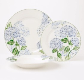 Heritage+Hydrangea+12pc+Dinner+Set