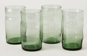 Australian-House-Garden-Desert-Flower-Glass-Set-Highball-Green on sale