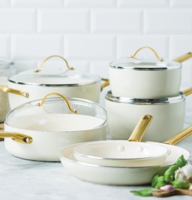 Greenpan+Padova+6+Piece+Cookware+Set+-+Cream