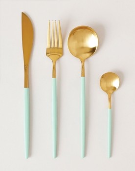 Vue+Remy+16pc+Cutlery+Set+-+Mint