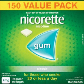 Nicorette+Gum+2mg+Classic+150+Pack%2A