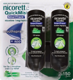 Nicorette+QuickMist+Smart+Track+150+Sprays+Duo+Pack%2A