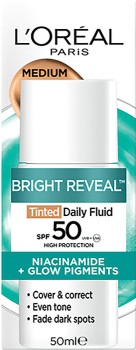 L%26rsquo%3BOreal+Bright+Reveal+Tinted+Daily+Fluid+SPF+50+Medium+50mL%26Omega%3B