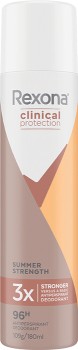 Rexona+Clinical+Protection+Antiperspirant+Deodorant+180mL+-+Summer+Strength
