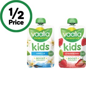 Vaalia-Probiotics-Kids-Yoghurt-Pouch-140g-From-the-Fridge on sale
