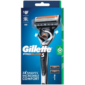 Gillette+Proglide+Men%26rsquo%3Bs+Razor+Handle+with+2+Blade+Cartridges