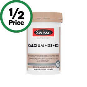 Swisse+Ultiboost+Calcium+%2B+D3+%2B+K2+Tablets+Pk+60%7E