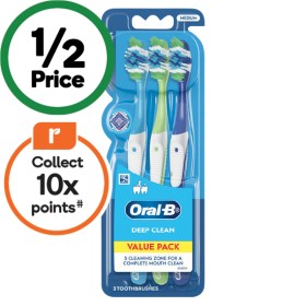 Oral-B+Complete+5+Way+Clean+Toothbrush+Pk+3