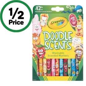 Crayola+Doodle+Scents+Markers+Pk+12