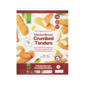 Woolworths+Crumbed+Chicken+Tenders+1+kg+%26ndash%3B+From+the+Freezer