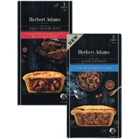 Herbert+Adams+Gourmet+Pies+400-420g+Pk+2