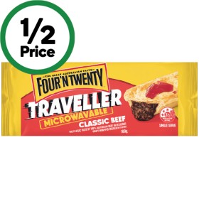 Four%26rsquo%3BN+Twenty+Traveller+Pie+or+Sausage+Roll+160-180g