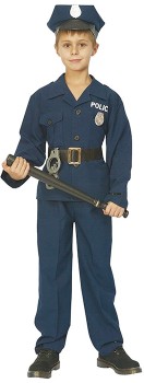 Costume+Policeman+Child+Small+Ea
