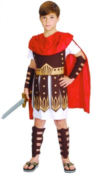 Costume+Gladiator+Child+Large+Ea