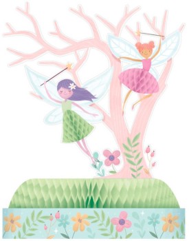 NEW+Fairy+Forest+Centrepiece+Honeycomb+30cm+x+23cm+Ea